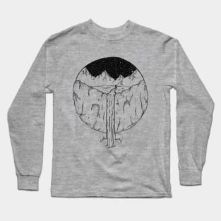 Waterfall Sky Long Sleeve T-Shirt